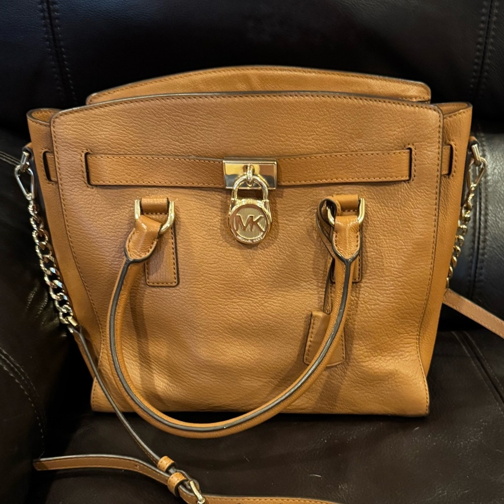 Michael Kors Hamilton Travel Tote w/ Lock and Key